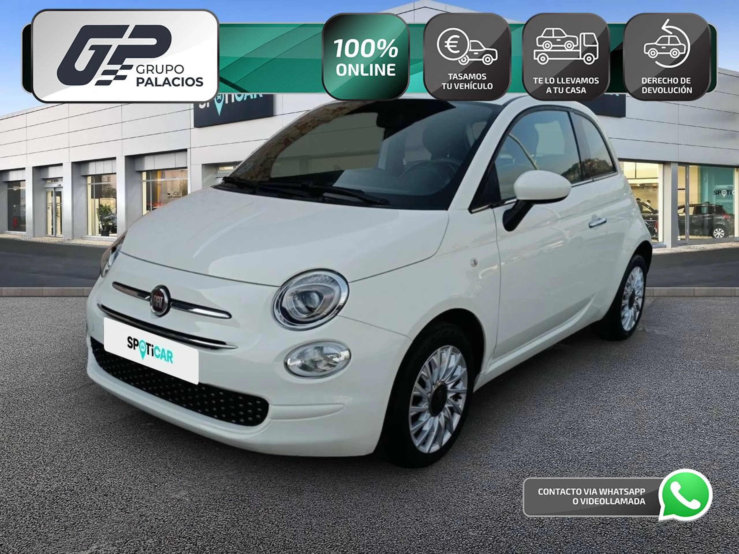 Fiat 500 1.2 8v 51KW (69 CV) MTA Lounge - Foto 1