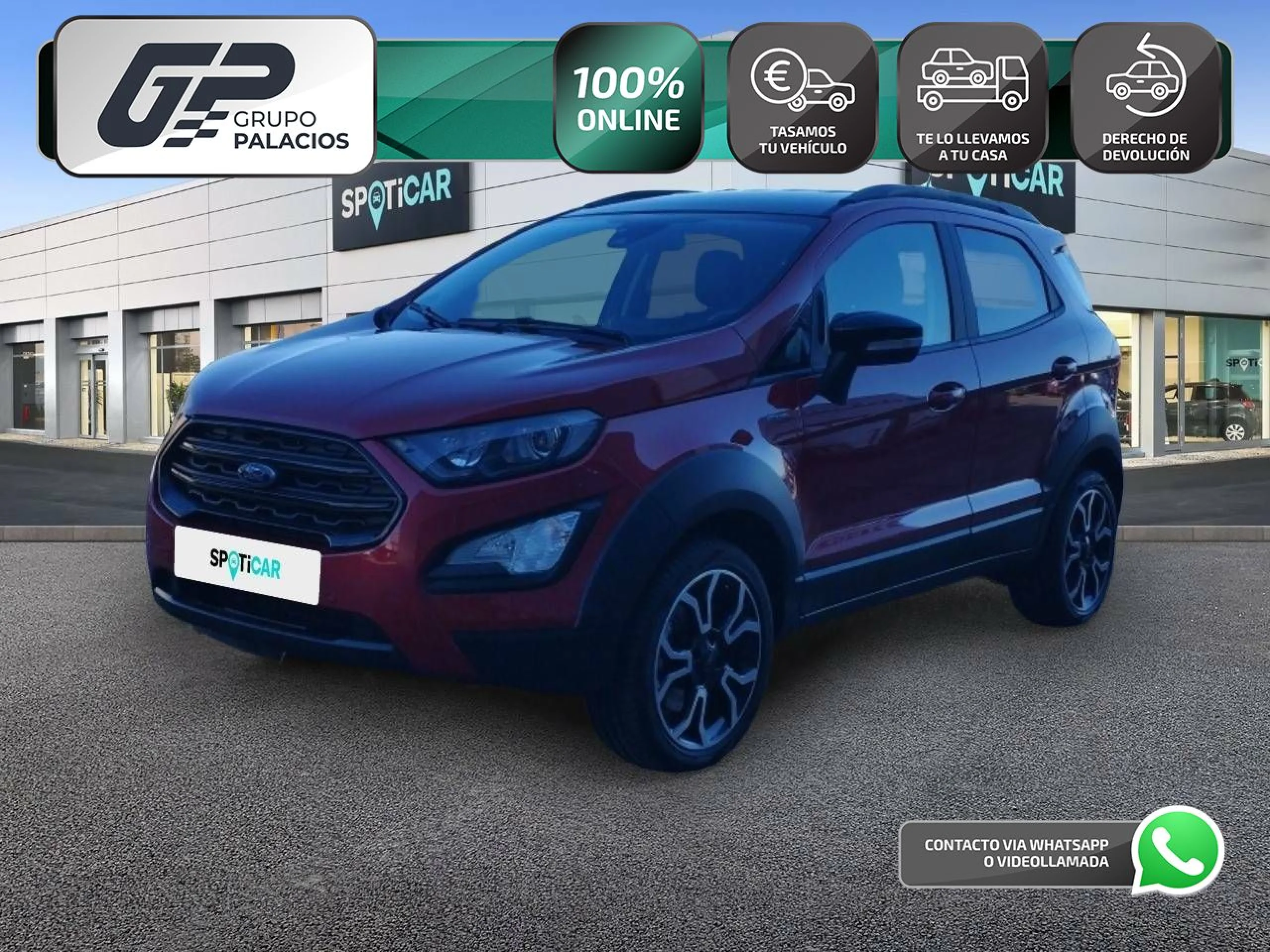 Ford Ecosport 1.0T EcoBoost 92kW (125CV) S&S ST Line - Foto 1