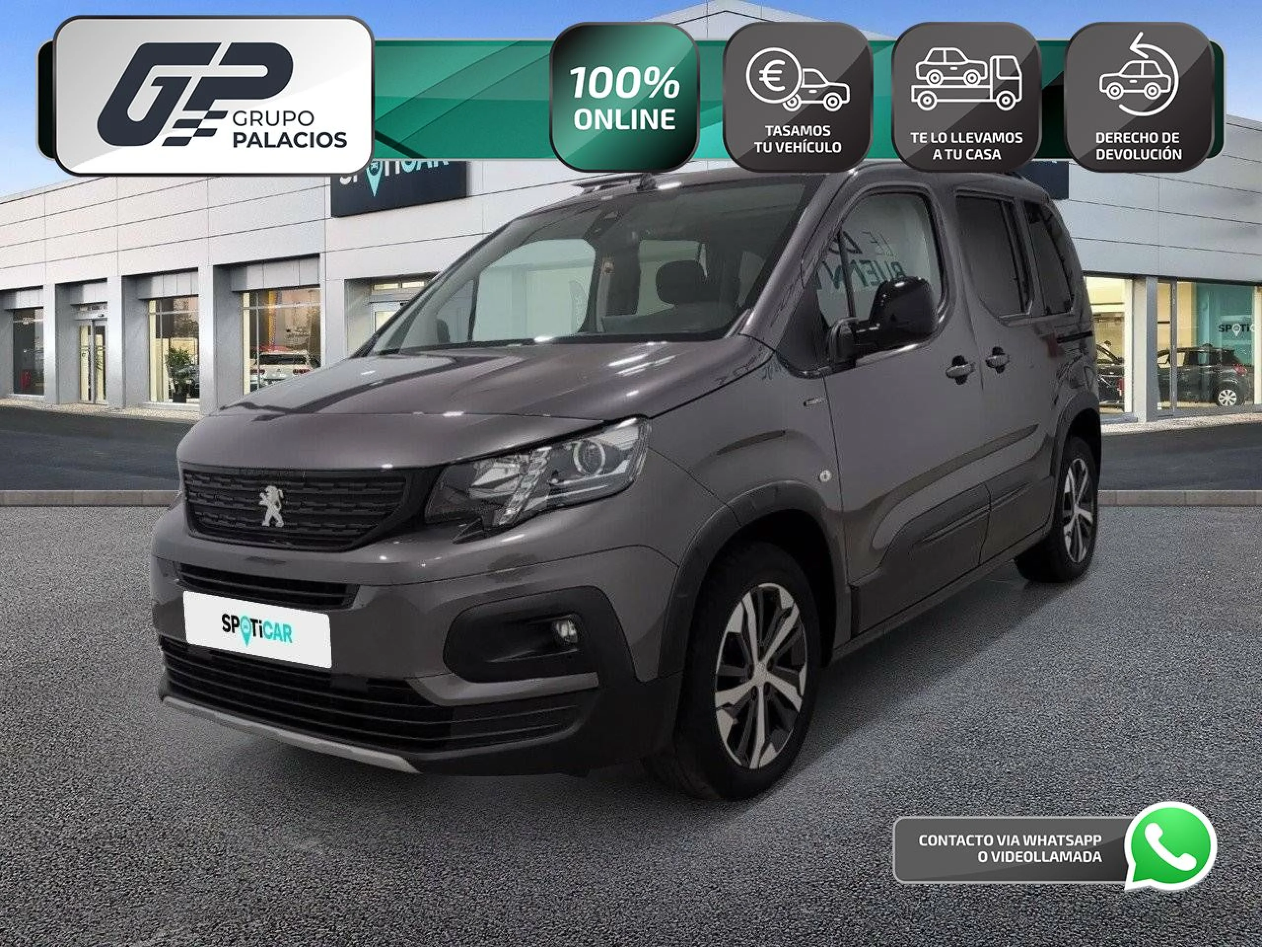 Peugeot Rifter Standard BlueHDi 73kW GT Line - Foto 1